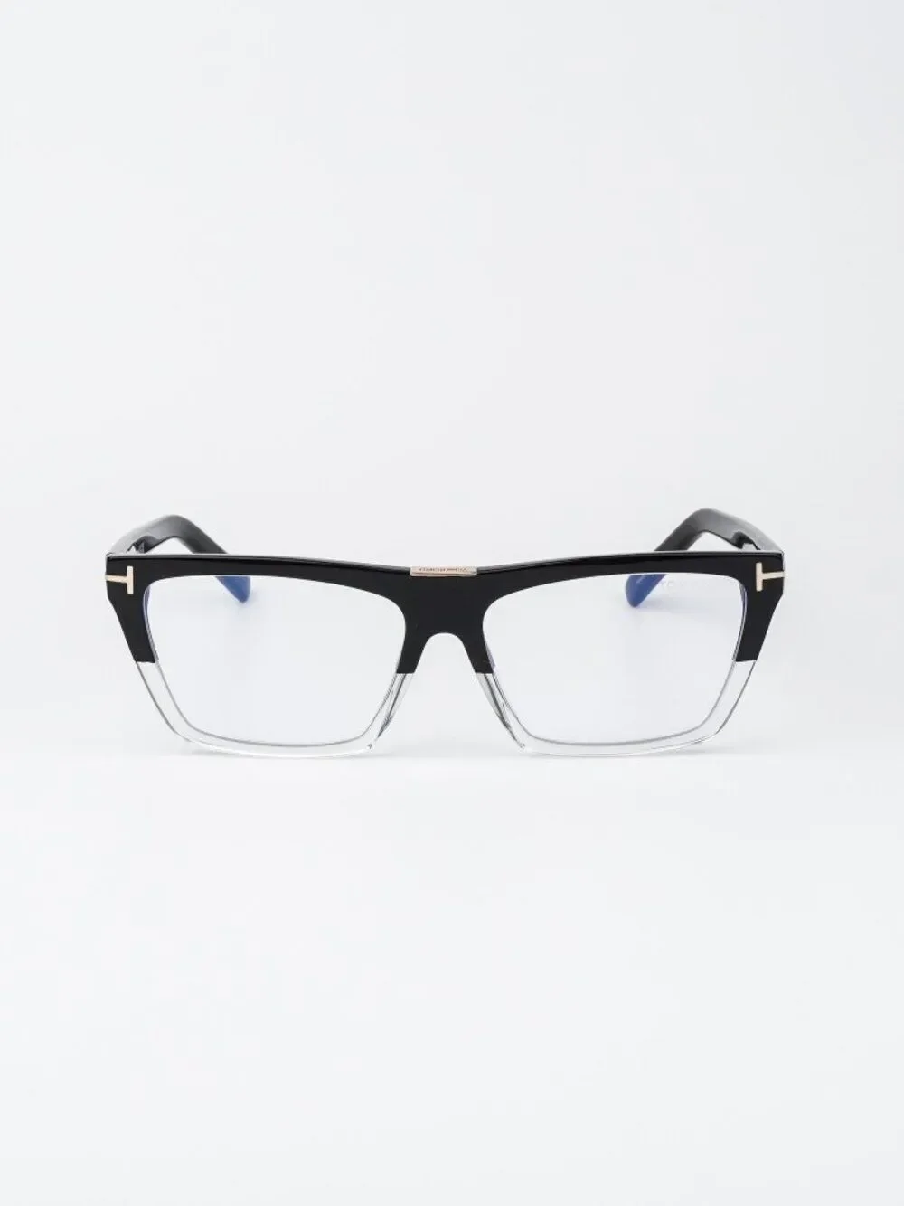 Tom Ford Women Eyeglasses Black Crystal Cat Eye FT5912-B 005 NEW AUTHENTIC
